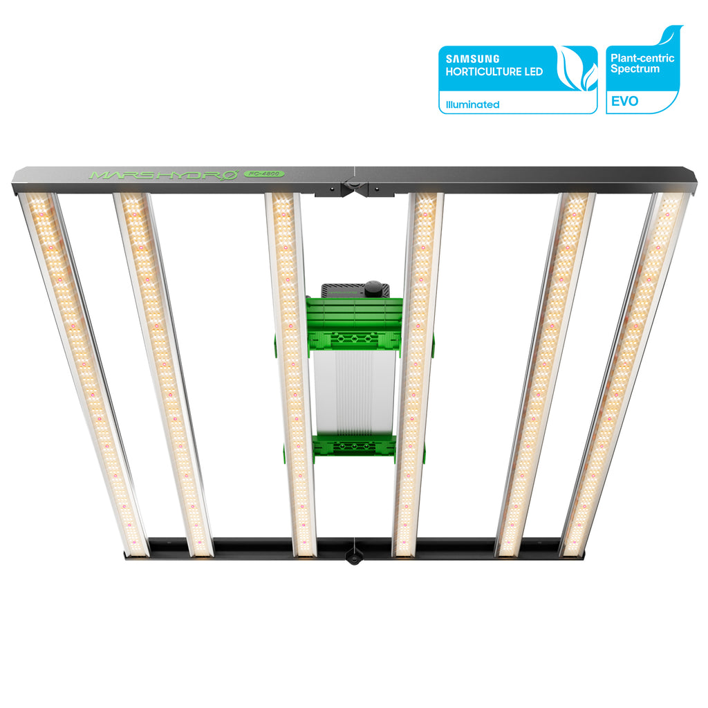 Mars Hydro FC4800 480W LED Grow Lampe mit Samsung Dioden Draufsicht