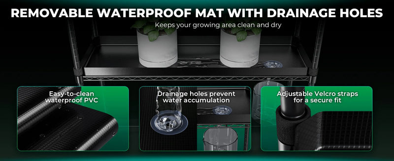 Mars Hydro Grow Tent | 4-Tier - 54W LED