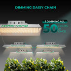 Daisy-Chain Anschluss zur Verbindung mehrerer Mars Hydro TS1000