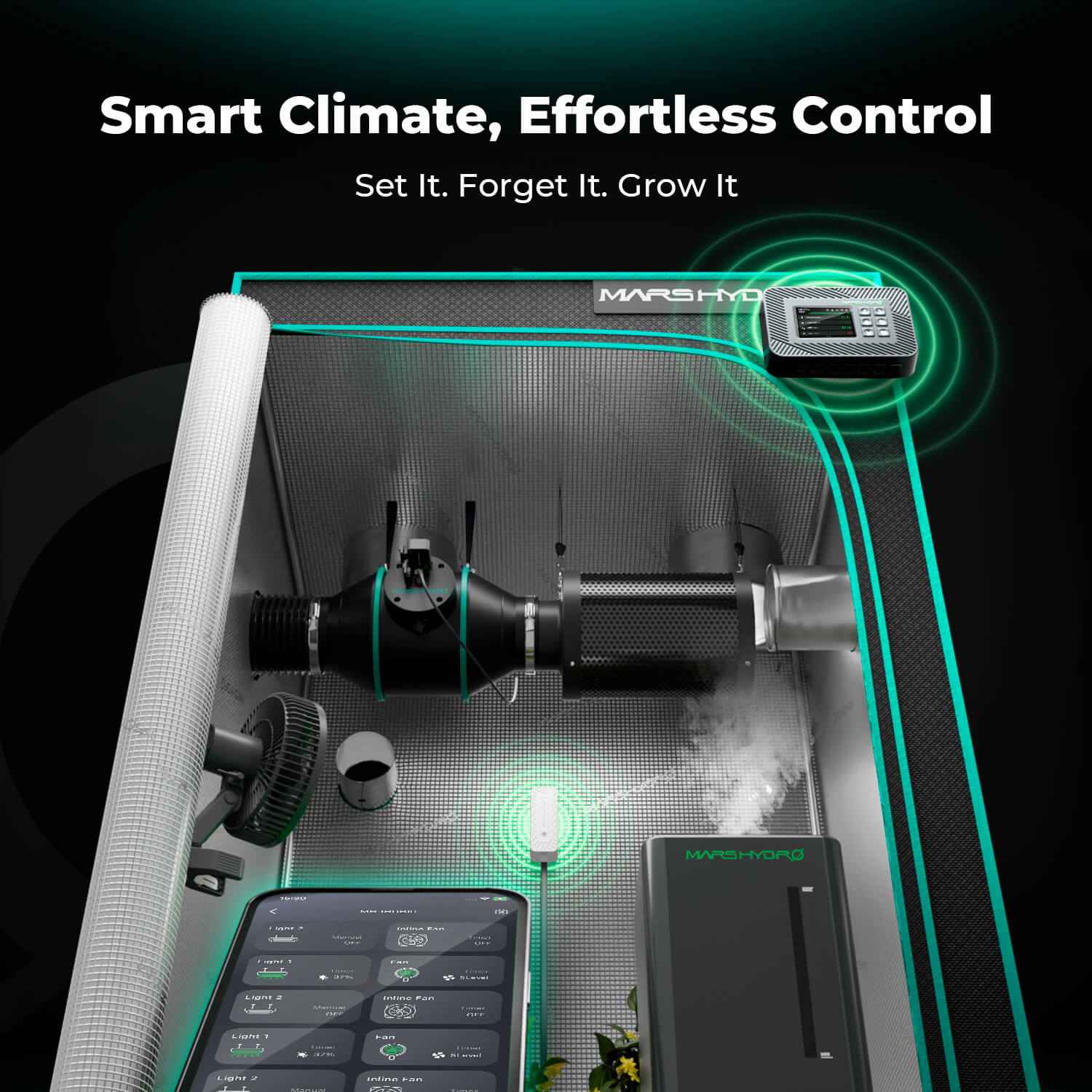 Mars Hydro iControl | Smart Controller + Klimasensor