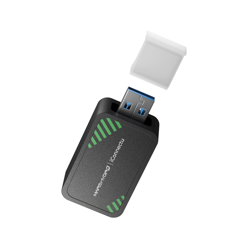 Kompakter iConnectu Controller als WiFi-Brücke für Indoor-Beleuchtung.
