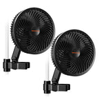 Spider Farmer 6-Zoll Clip-Ventilator 2er-Pack – Leistungsstarke EC-Motor-Ventilatoren für eine gleichmäßige Luftzirkulation und kräftige Pflanzenstämme im Growzelt.