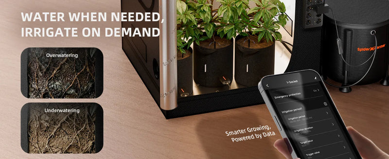 Spider Farmer Smart 3-in-1 Bodensensor | EC/VWC/Temp