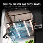Spider Farmer 6-Zoll Clip-Ventilator mit Netzkabel und Steuereinheit – Die professionelle Einzellösung für gezielte Umluft in modernen Indoor-Gärten.