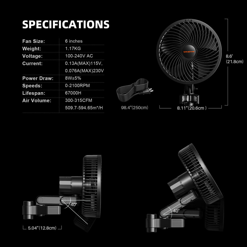 Spider Farmer SF4000-EVO Smart Komplett-Set featuring a high-efficiency LED grow light in a sleek black design for optimal indoor gardening.