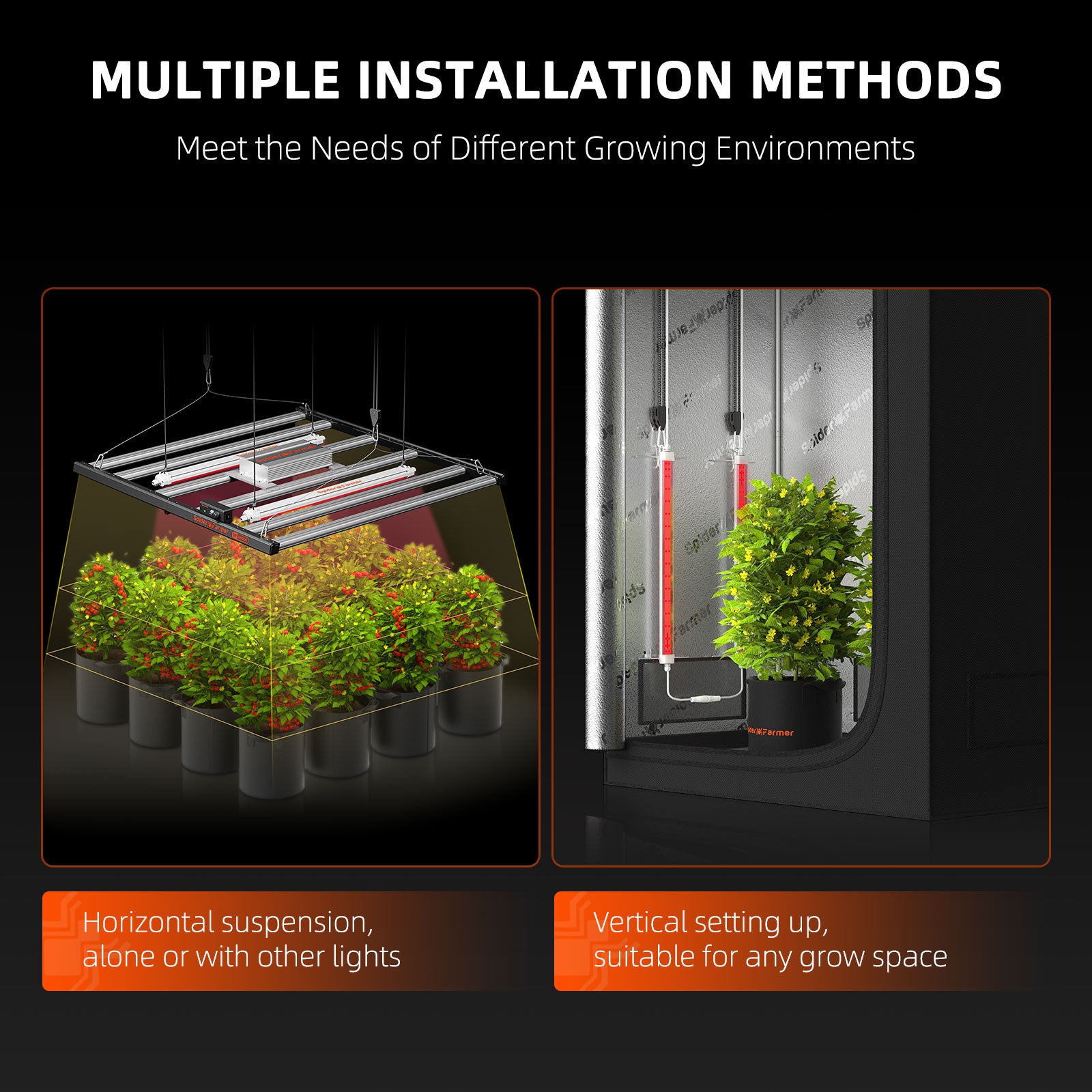 Installation-GlowR40-Seitenbeleuchtung-im-Growzelt-Ertragssteigerung.