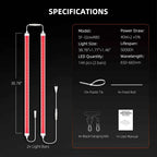 Spider Farmer GlowR80 Deep-Red LED Bars | 80W