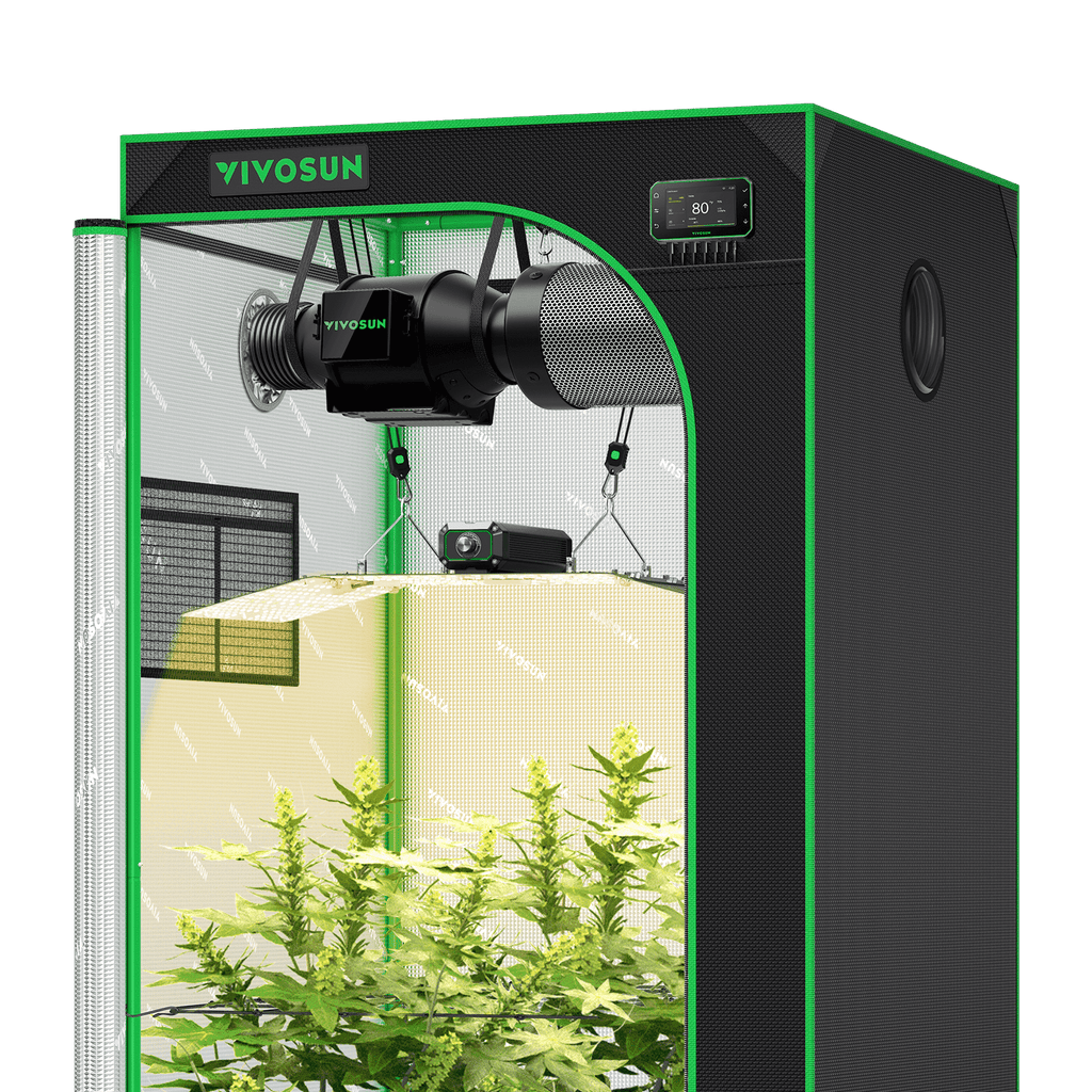 Vivosun Smart Komplett-Set | 90×90x180cm Growzelt