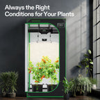 Vivosun Smart Komplett-Set | 90×90x180cm Growzelt