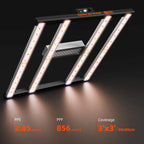 Unterseite der SE3000 zeigt die 300W LED-Anordnung.