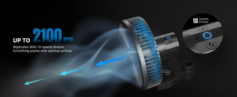 Spider Farmer Clipventilator | Oszillierend
