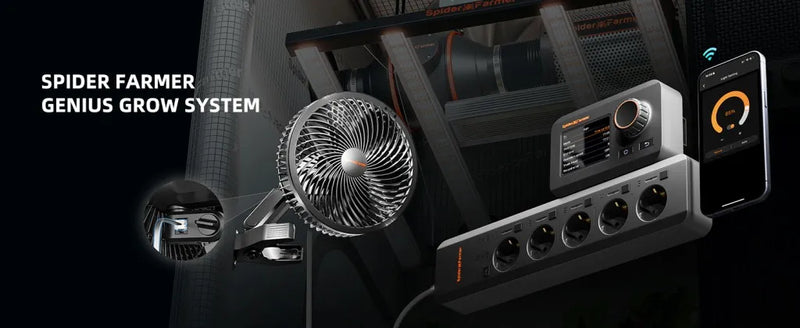 Spider Farmer Clipventilator | Oszillierend