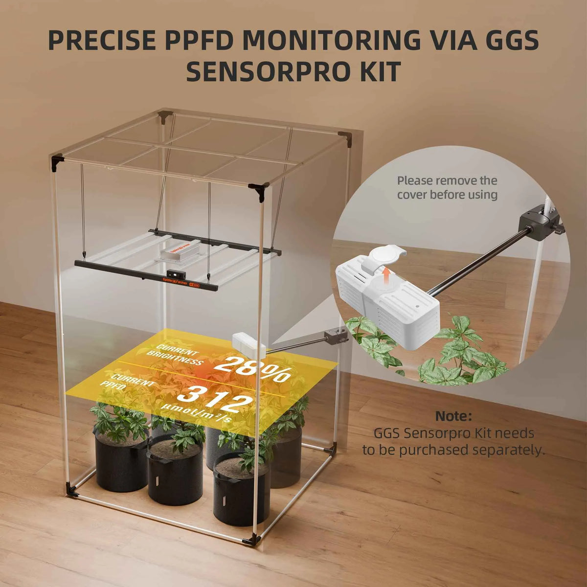 Spider Farmer 5-in-1 Klima Sensor | Präzise Monitoring-Lösung