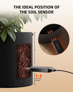 Der Spider Farmer GGS Bodensensor im professionellen Einsatz – Unverzichtbares Tool für datengetriebene Grower, die Wert auf Perfektion und maximale Erträge legen.