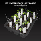 Spider Farmer 9-in-1 toolkit featuring 100 waterproof plant labels for detailed records — ideal for germinating seedlings in soil.