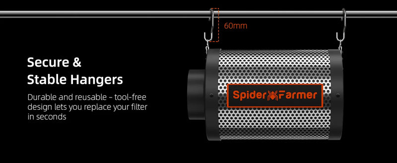 Spider Farmer 150mm Smart Exhaust Complete Set | 683 m³/h + Smart Controller