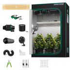 Mars Hydro TSL 2000 Komplett-Set Übersicht mit 300W LED und 120x60cm Zelt.