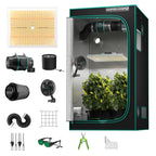 Complete Mars Hydro TSW2000 grow tent set featuring a high-performance LED light and ventilation system for optimal plant growth