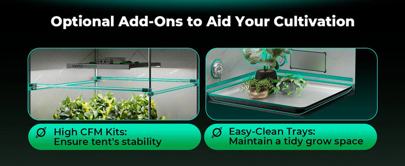 Mars Hydro 70x70x160cm Grow Tent | 1680D Oxford