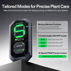 Vivosun Abluftset T4 100mm - 357 m³/h + Controller - Eacygrow
