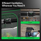 Vivosun Abluftset T6 150mm – 693 m³/h + Controller - Eacygrow