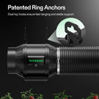 Vivosun Abluftset T6 150mm – 693 m³/h + Controller - Eacygrow