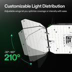 Vivosun AeroLight Wing LED - Einstellbares Spektrum 200W - Eacygrow