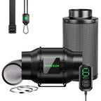 Vivosun G6 150mm Abluftset - 659 m³/h + Controller - Eacygrow
