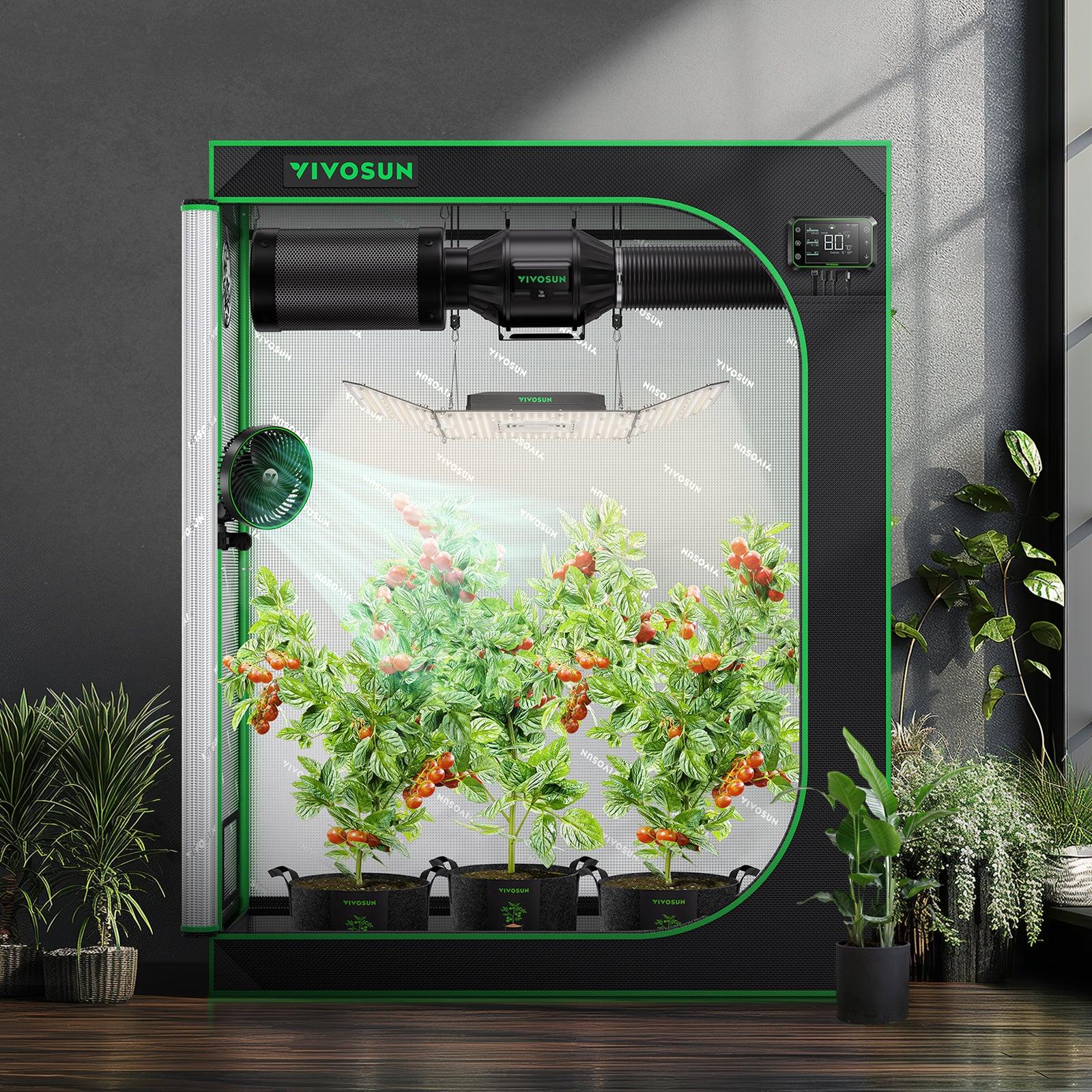 Vivosun Growbox 120x60x150cm| 600D Oxford - Eacygrow
