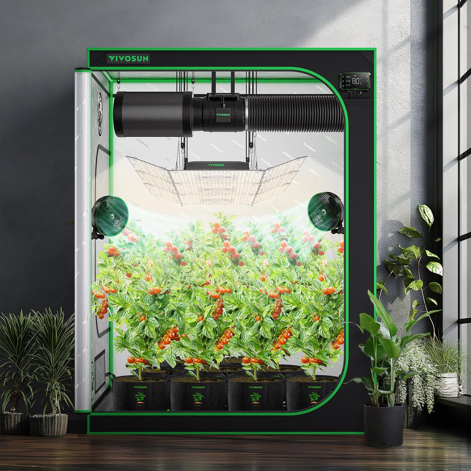 Vivosun Growbox 150x150x200cm | 600D Oxford - Eacygrow