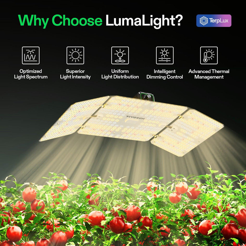 Vivosun LumaLight LED - 200W - Eacygrow