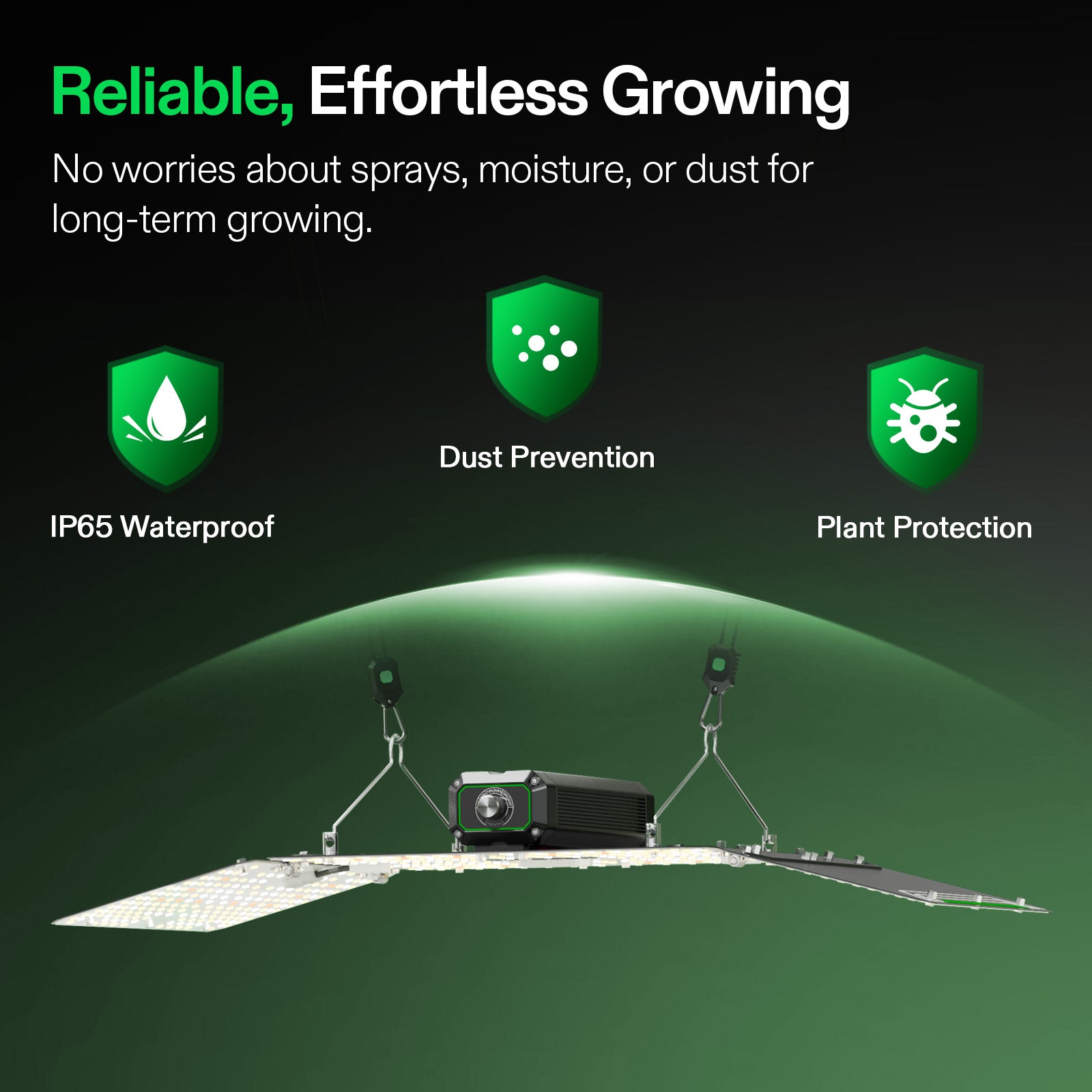 Vivosun LumaLight LED - 200W - Eacygrow