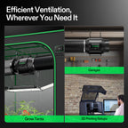 Vivosun Smart Abluftset T6 Pro 150mm – 693 m³/h + GrowHub - Eacygrow