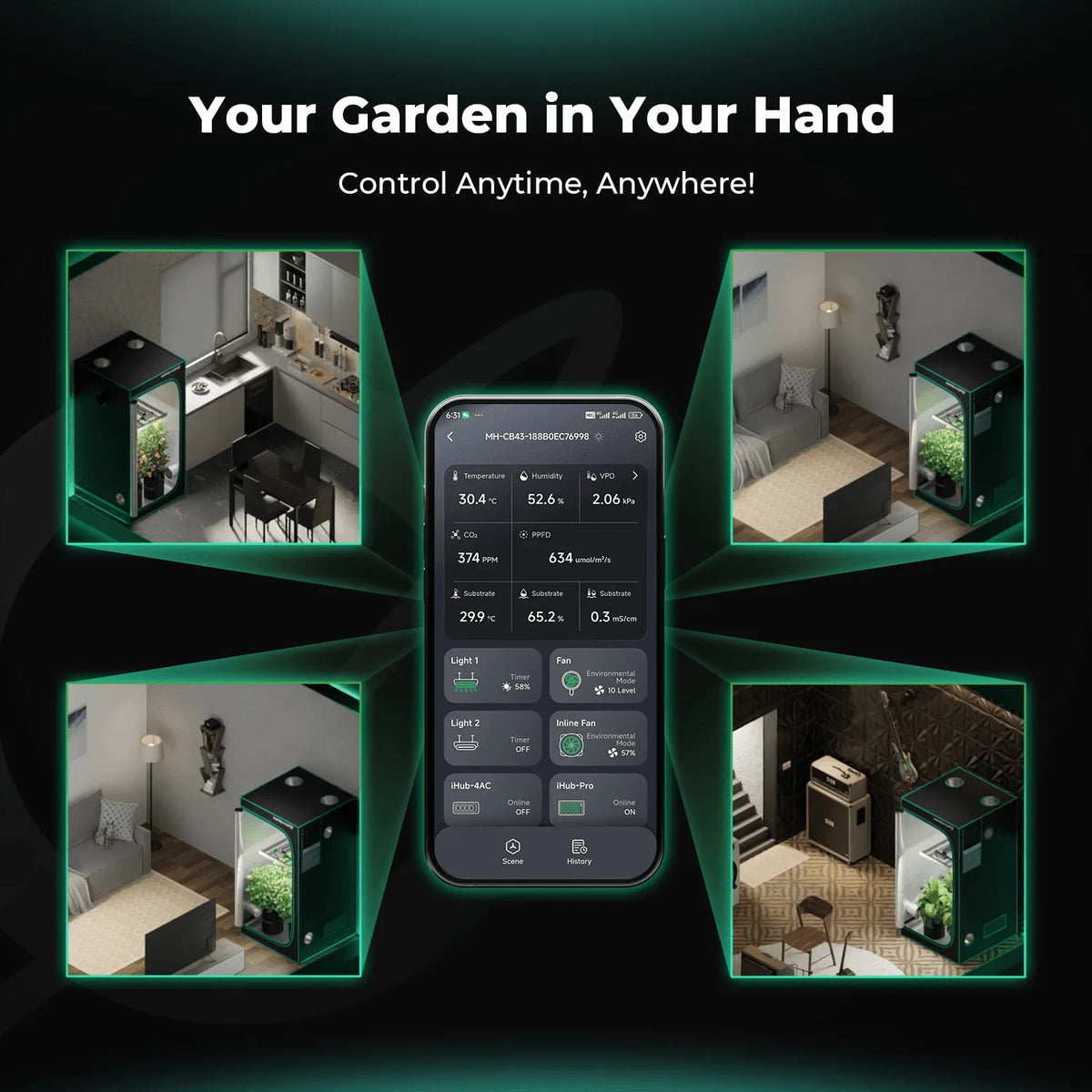 Mars Hydro iHub Pro | Smart Grow Room Hub - Eacygrow
