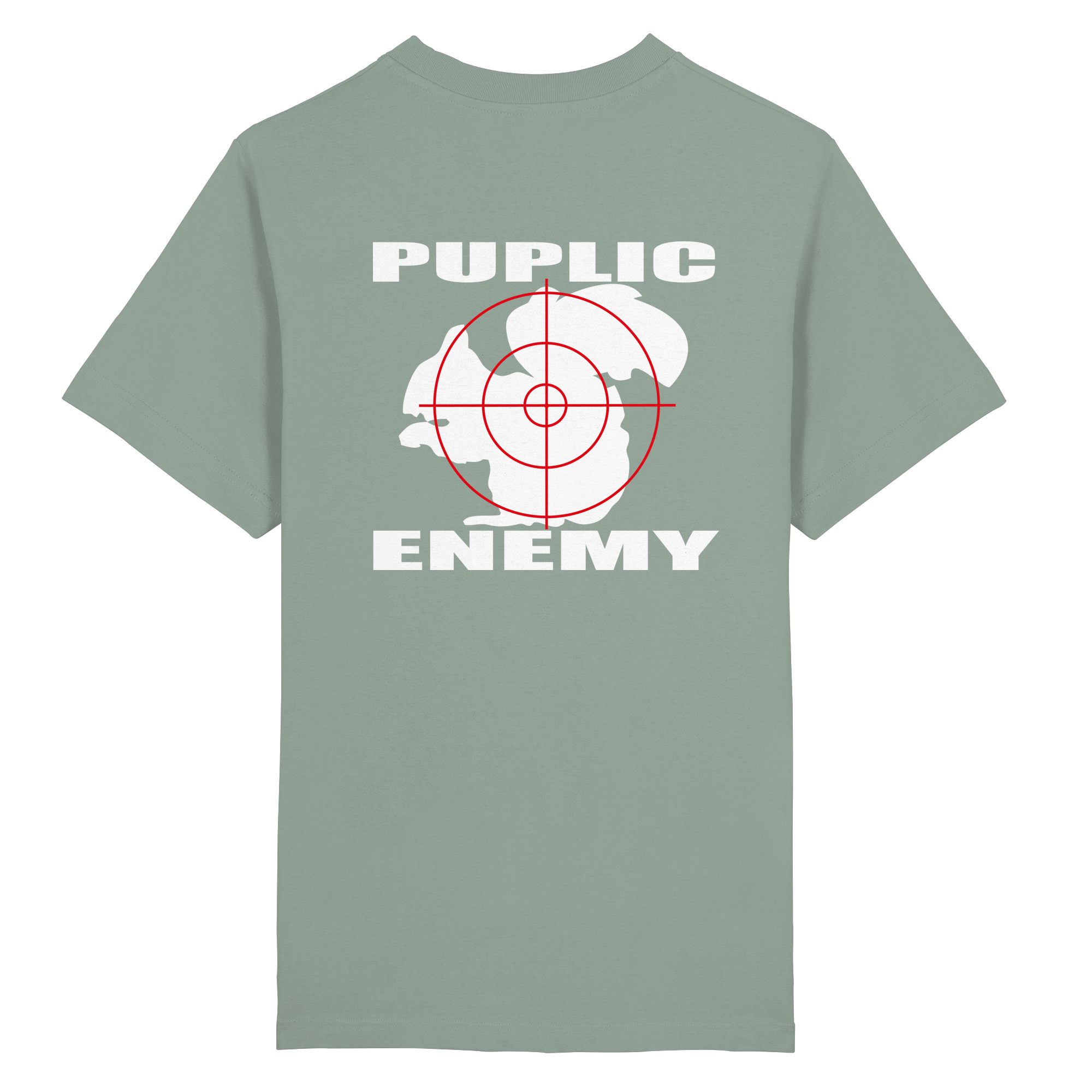 Puplic Enemy - Oversized Organic Shirt