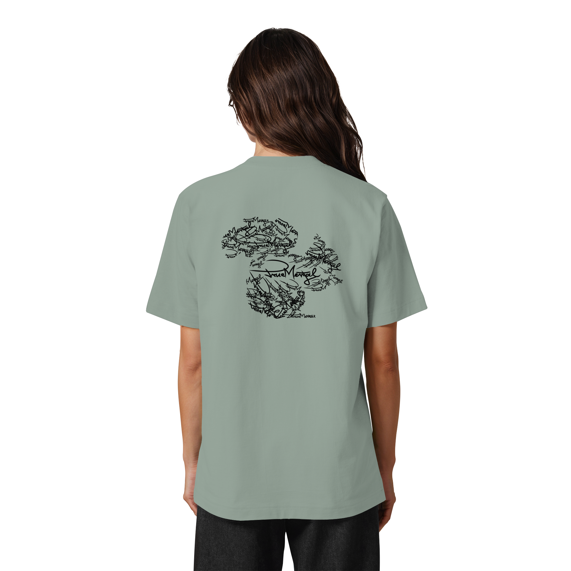 Tagged Black - Oversized Organic Shirt