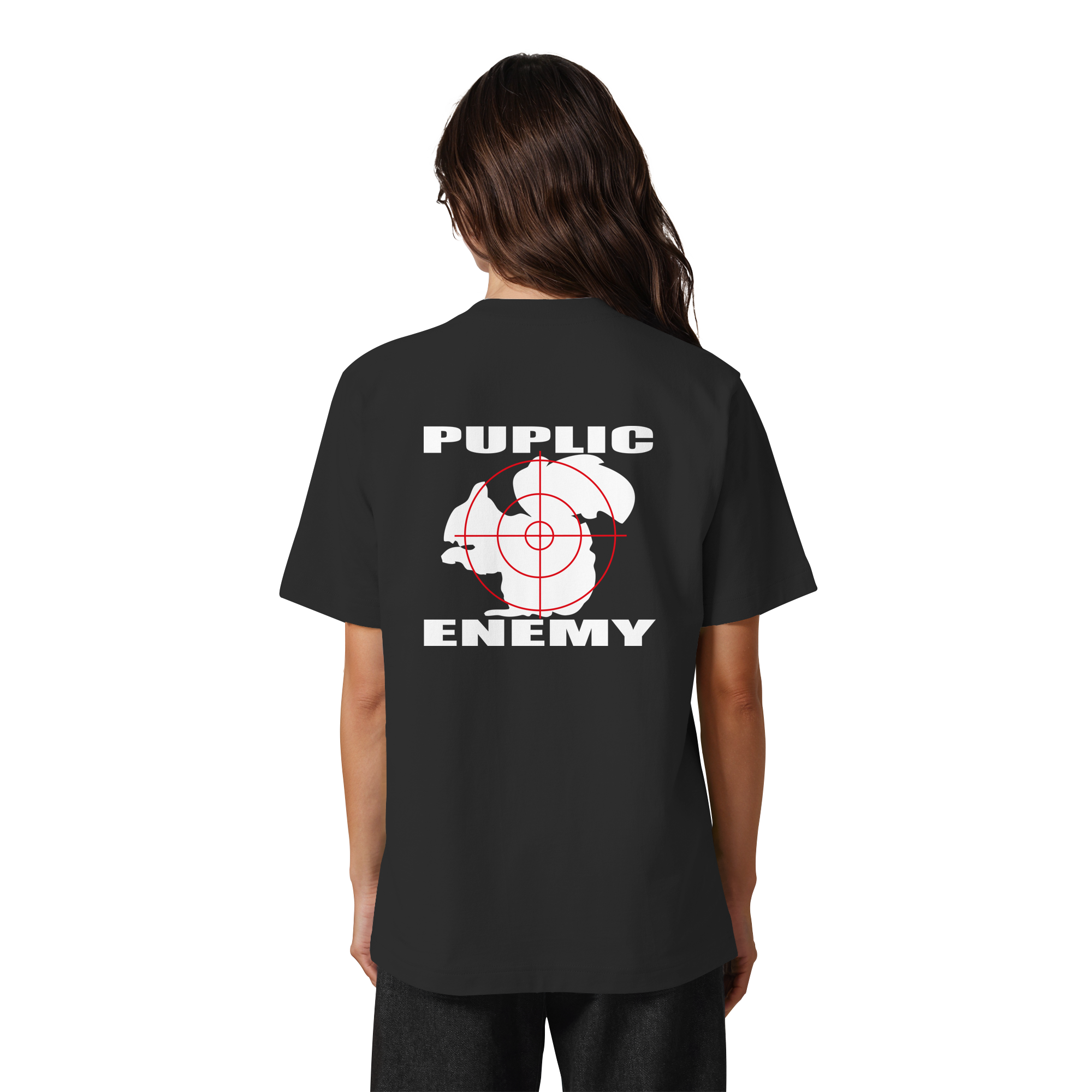 Puplic Enemy - Oversized Organic Shirt