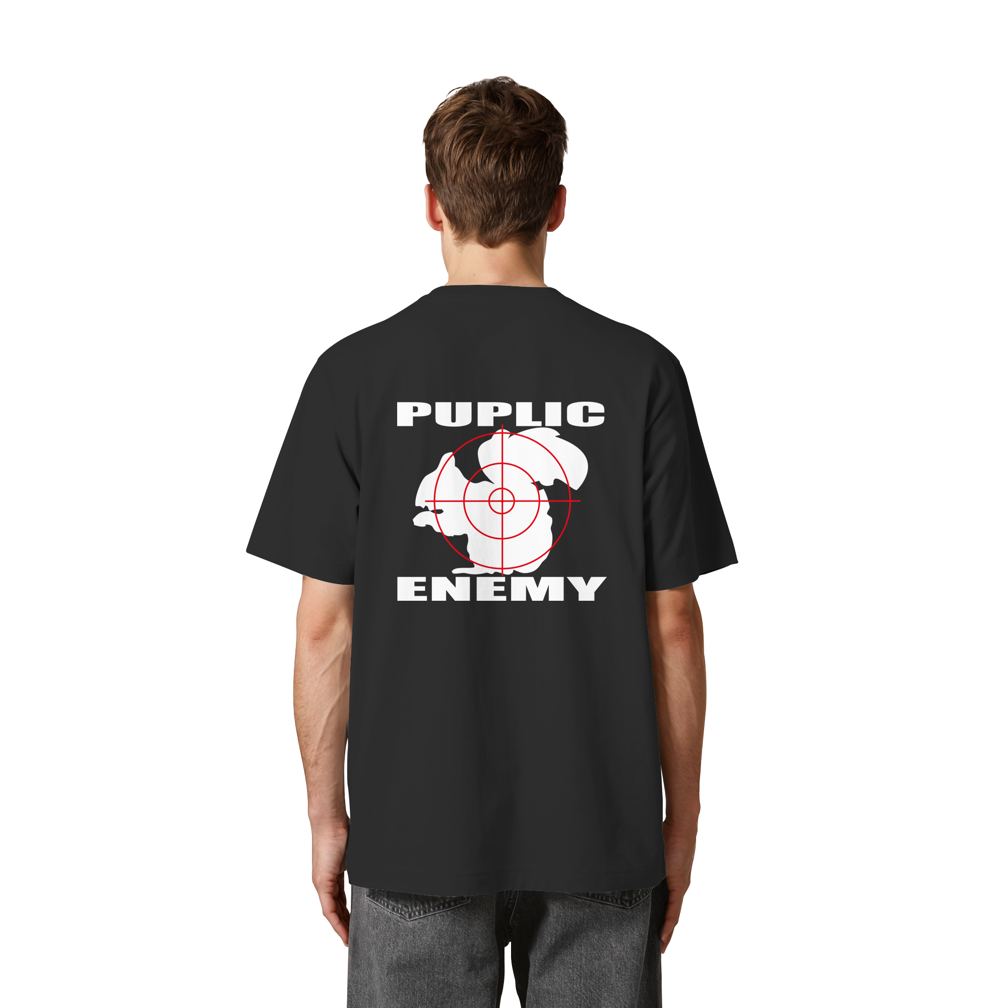 Puplic Enemy - Oversized Organic Shirt