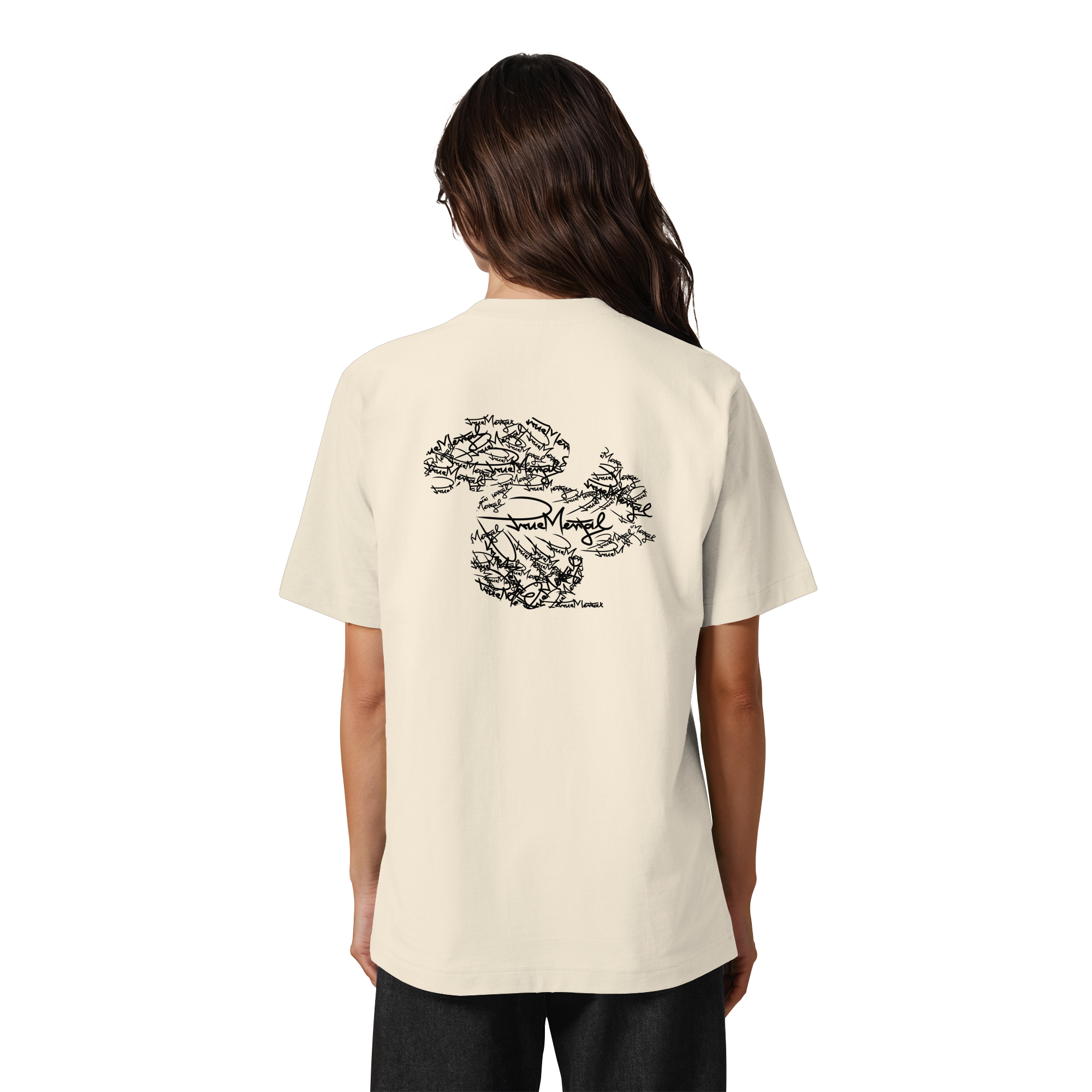 Tagged Black - Oversized Organic Shirt