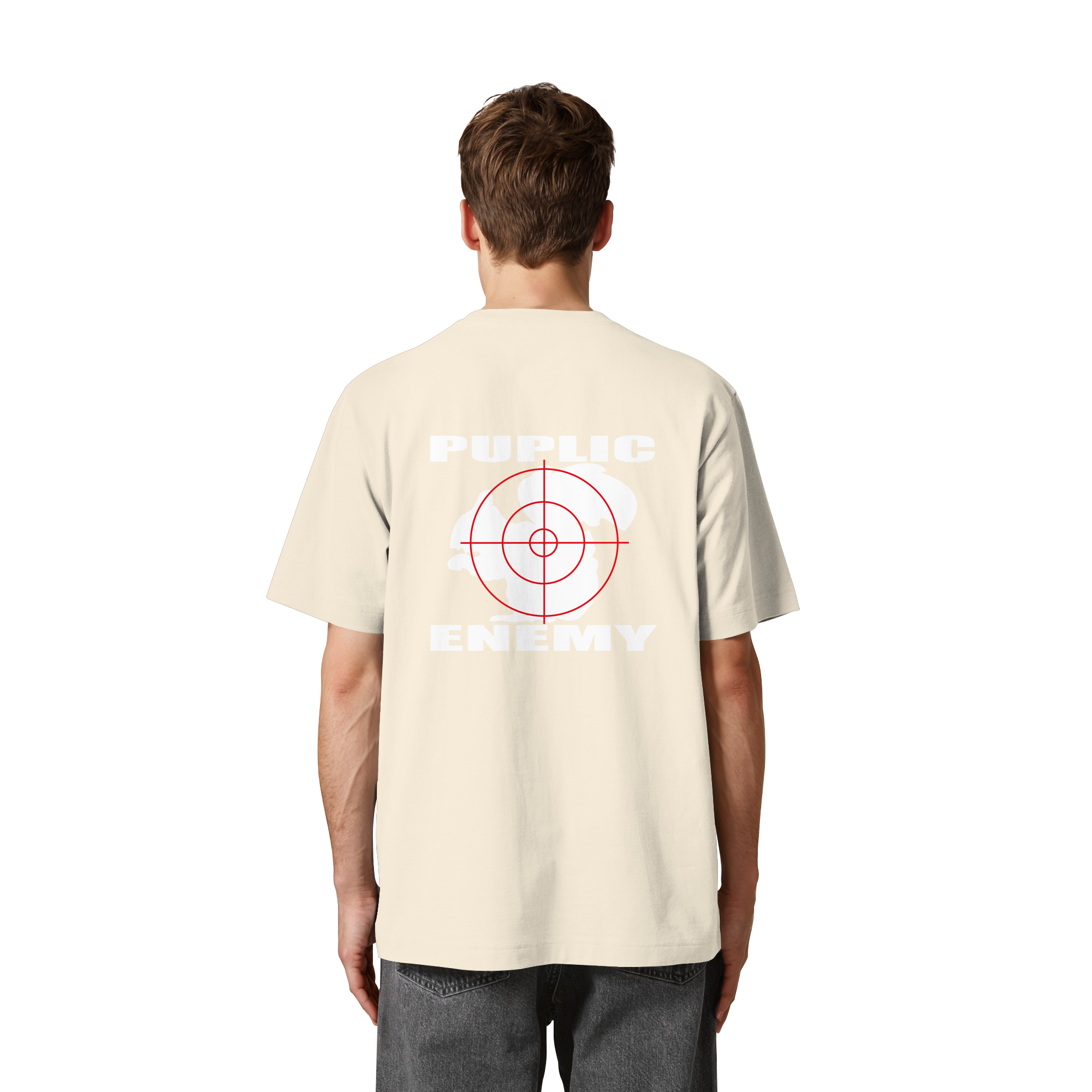 Puplic Enemy - Oversized Organic Shirt