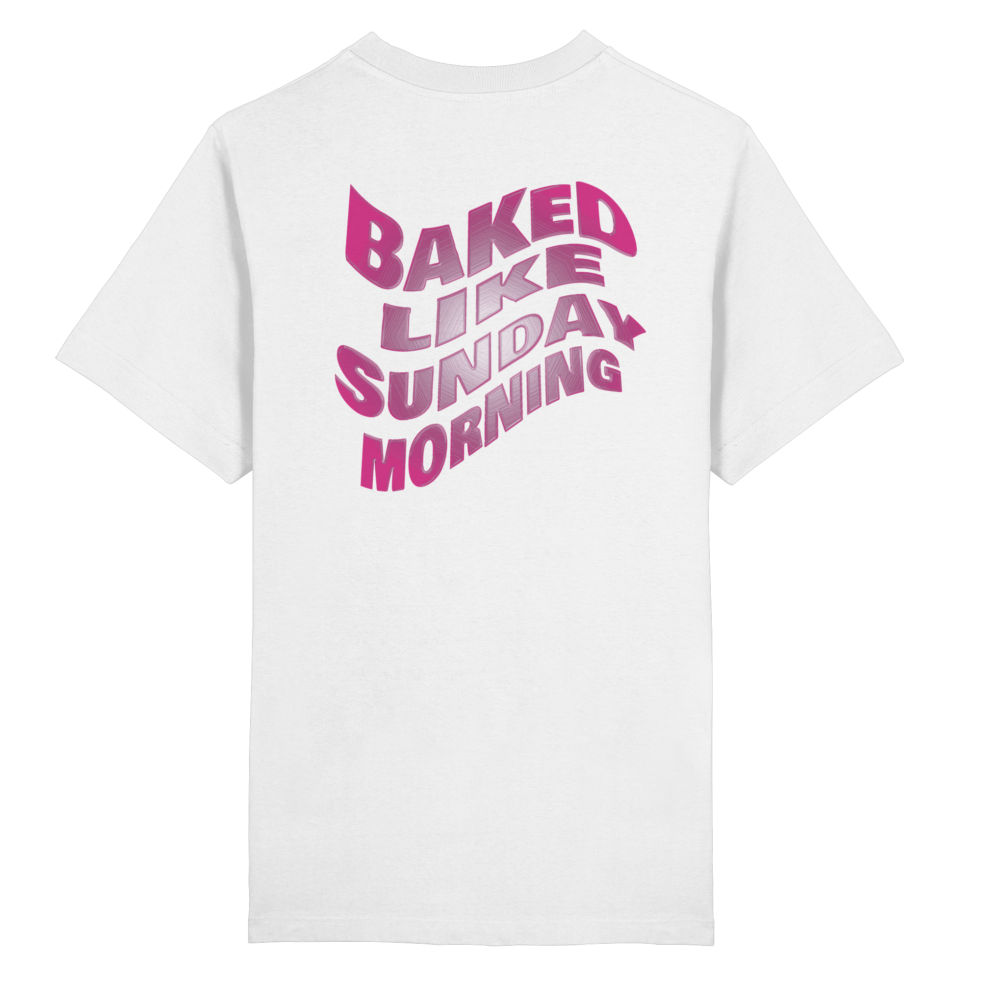 Baked like Sunday Morning - Oversized Organic Shirt