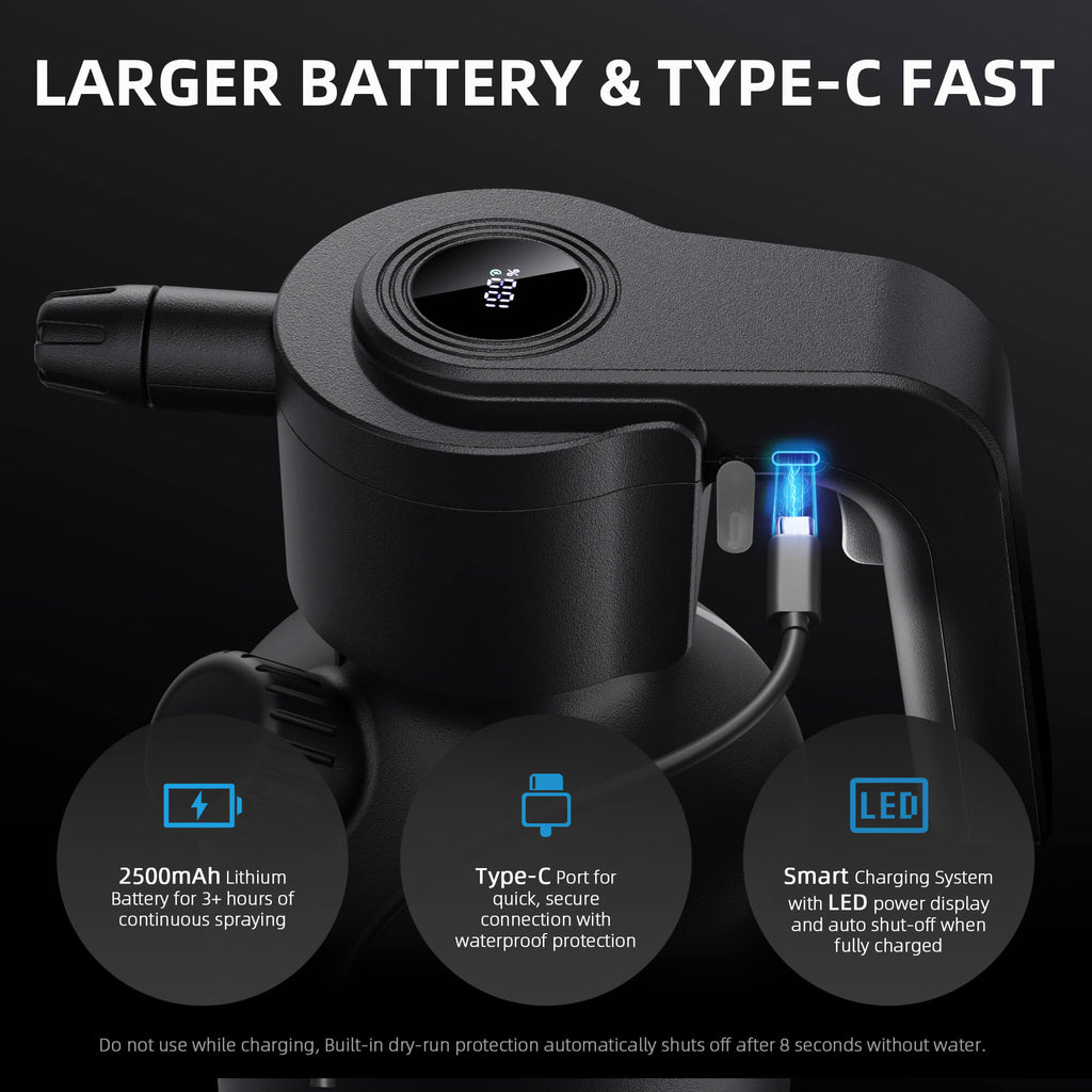 USB-C Ladeport mit wasserfester Schutzabdeckung im Detail.