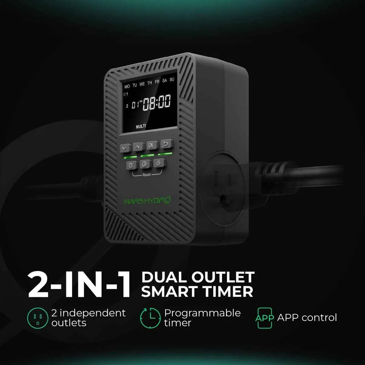 Mars Hydro iTime | 2-in-1 Smart Timer
