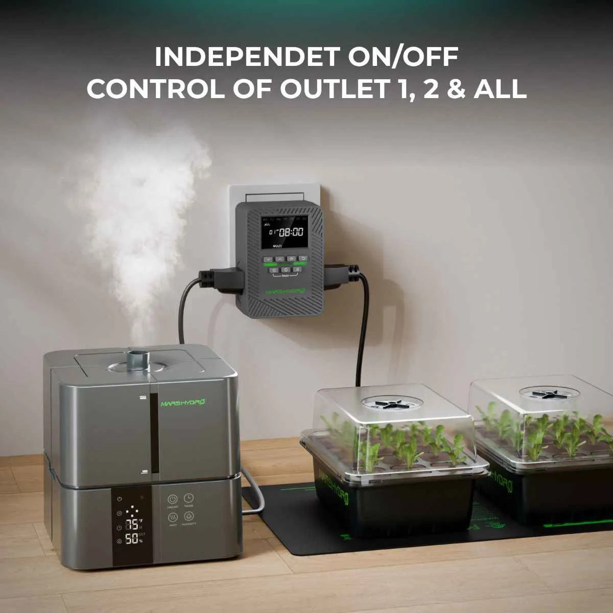 Mars Hydro iTime | 2-in-1 Smart Timer