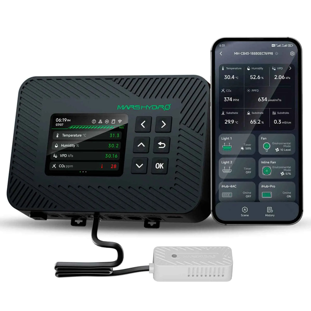 Mars Hydro iControl | Smart Controller + Klimasensor