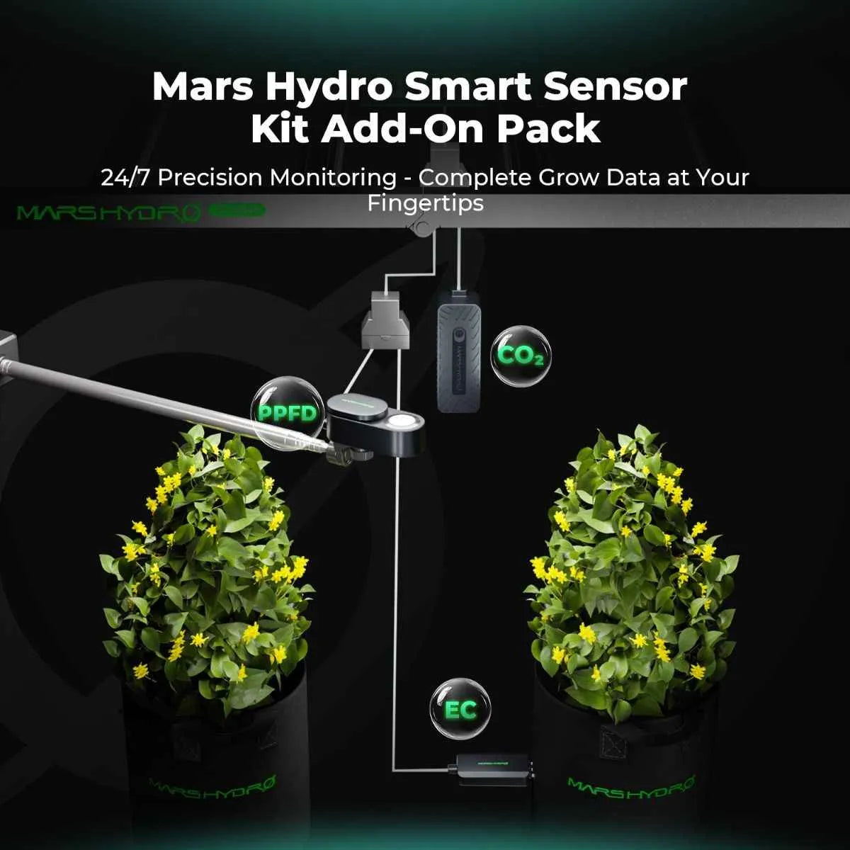 Mars Hydro Smart Sensor Kit | CO₂, PPFD, Boden