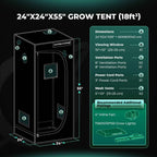 Mars Hydro TS600 Komplettset | 60x60x140cm Growzelt