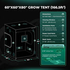 Mars Hydro 150x150x200cm Growzelt | 1680D Oxford