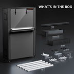 Kompletter Lieferumfang des 220W Spider Farmer Pflanzen Stand Kits 2026.