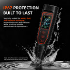 Spider Farmer 5-in-1 pH- & EC meter designed for hydroponics with IP67 waterproof protection ensuring reliable performance in moisture